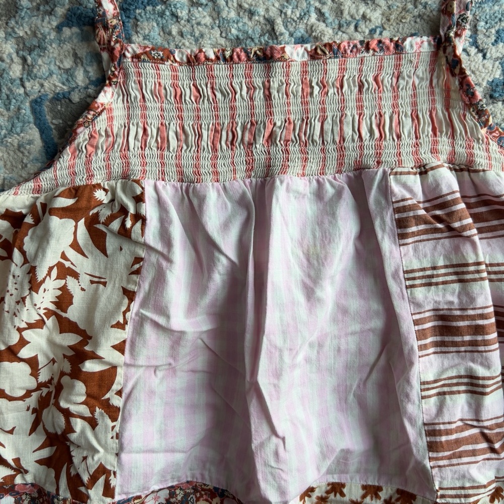 Universal Thread Sleeveless Patchwork Tiered Boho… - image 4